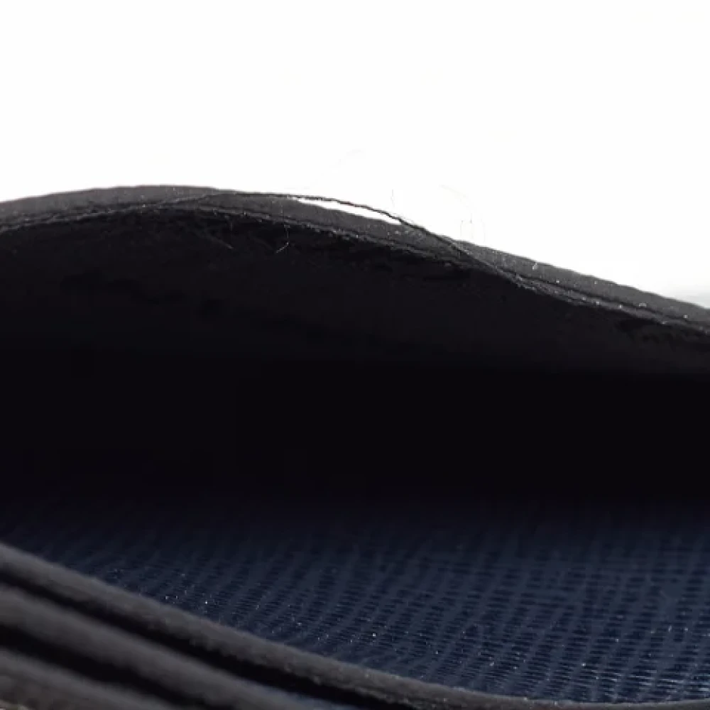Armani Pre-owned Leather wallets Blue Dames