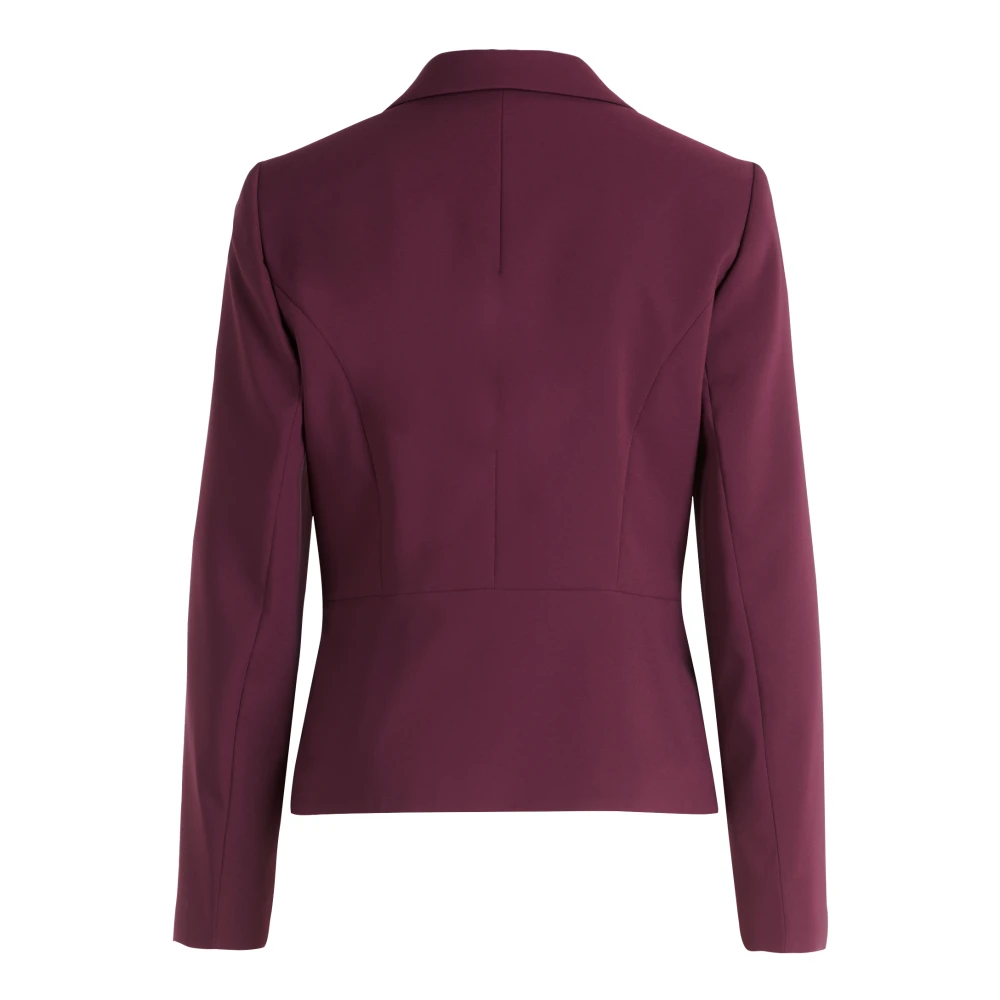 Betty Barclay Getailleerde Blazer Lange Mouw Purple Dames