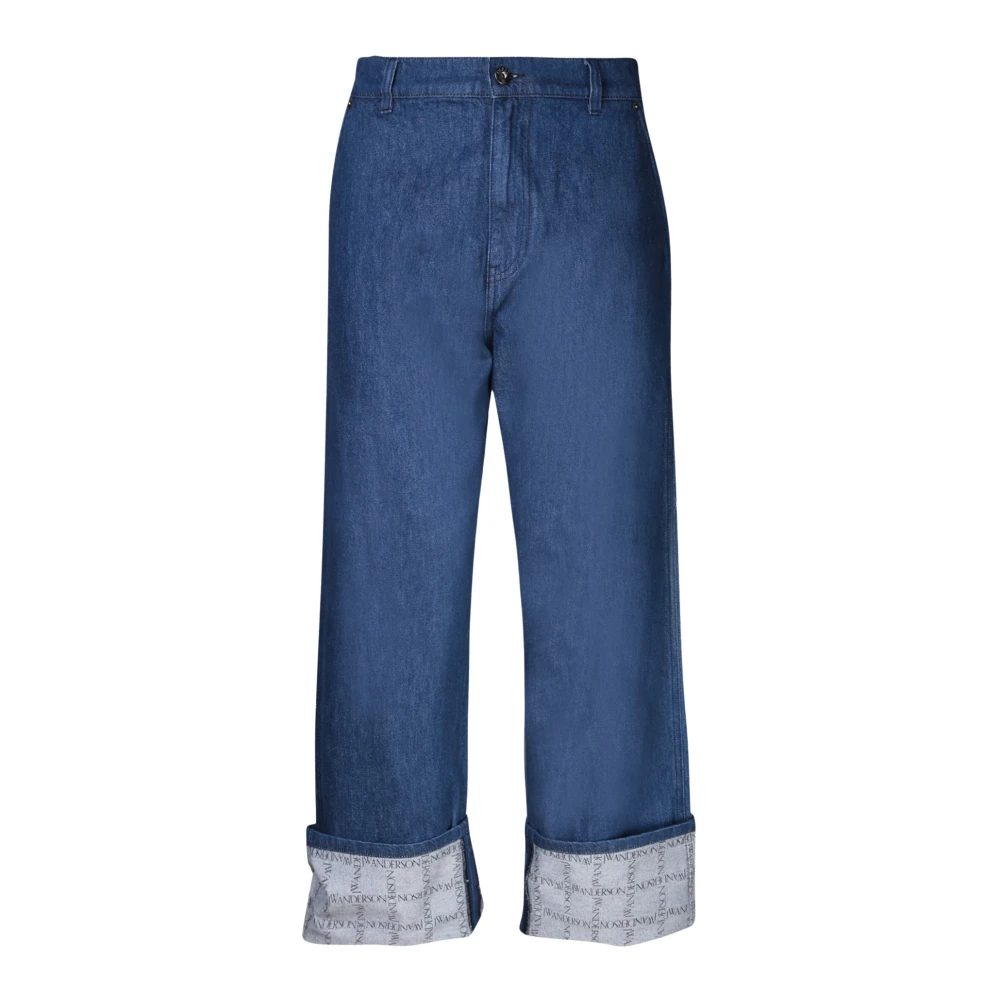 JW Anderson Blauwe Jeans voor Heren Aw23 Blue Heren