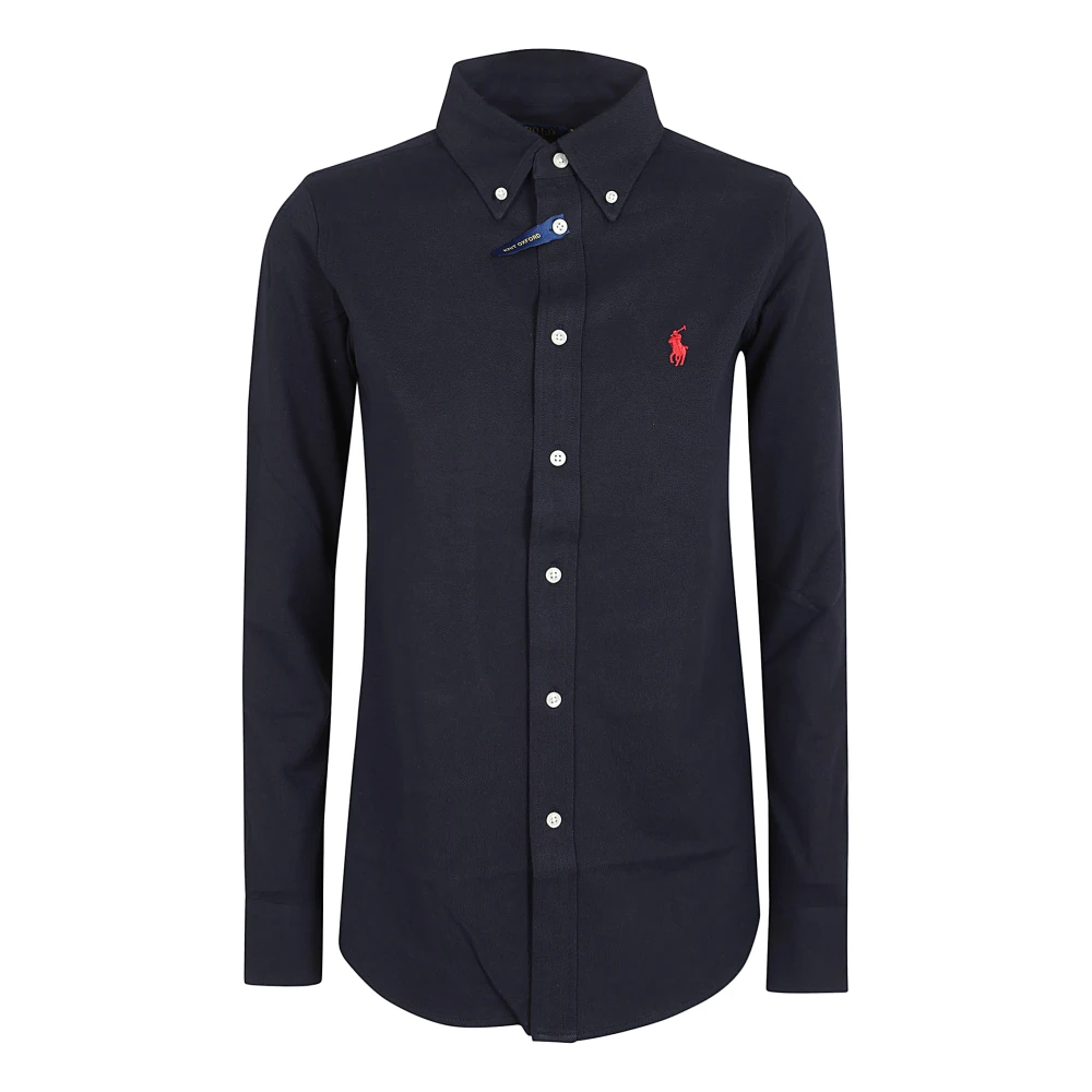 Polo Ralph Lauren Blauwe Shirts voor Vrouwen Aw24 Blue Dames