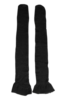 Over-the-Calf Wool Socks