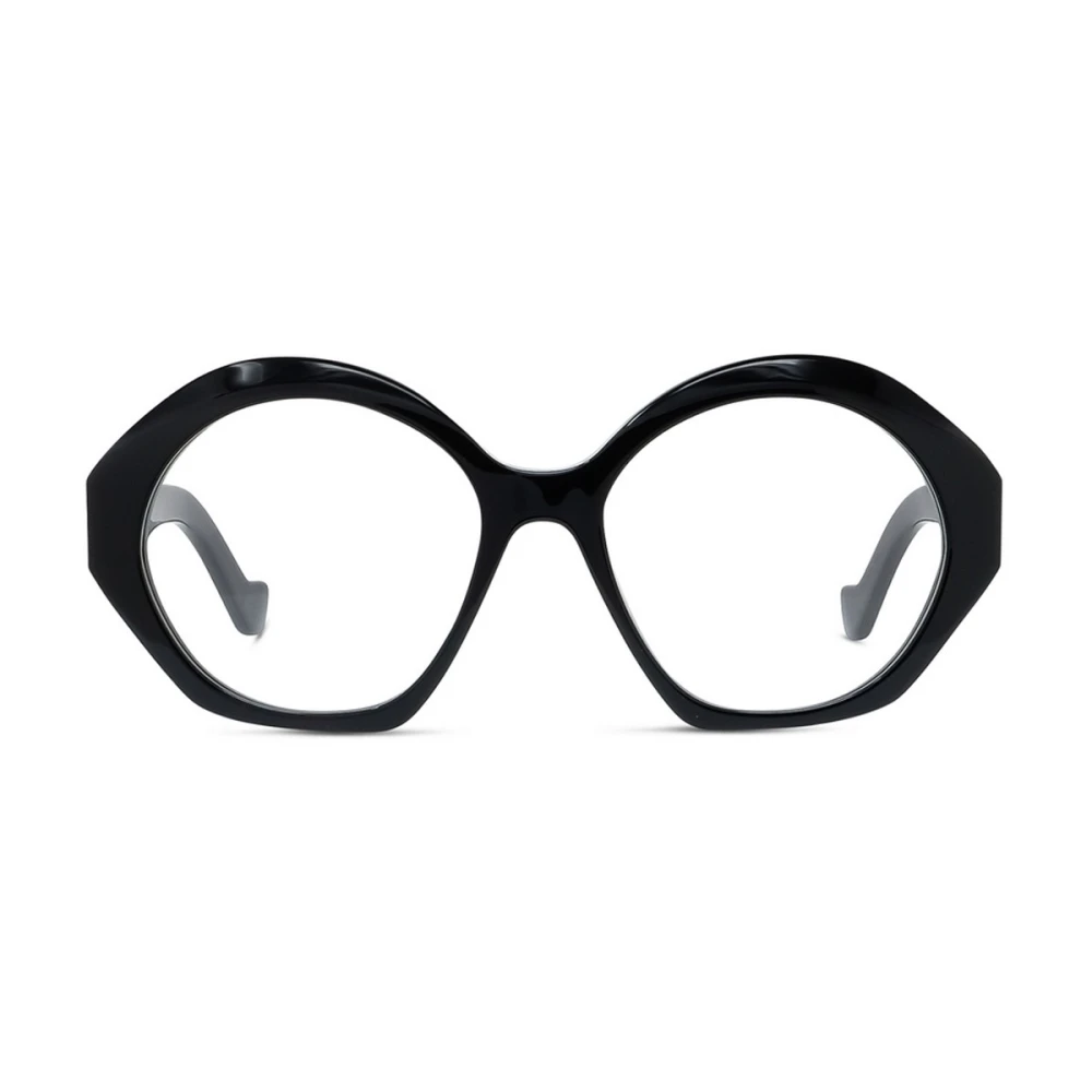 Loewe Black Glasses, Female, 53 Mm, Chunky Anagram Glasses