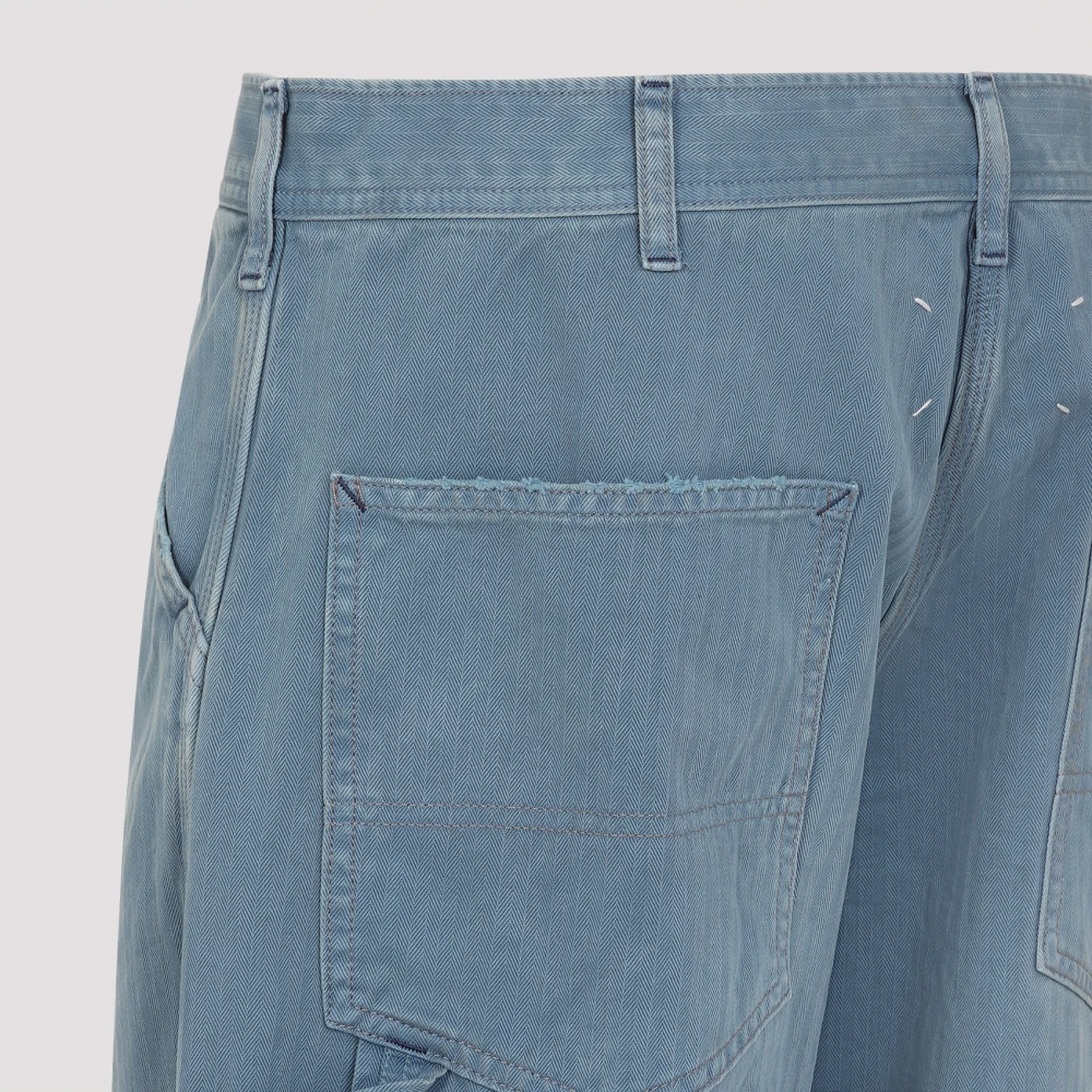 Maison Margiela Klassieke Denim Jeans met Vijf Zakken Blue Heren