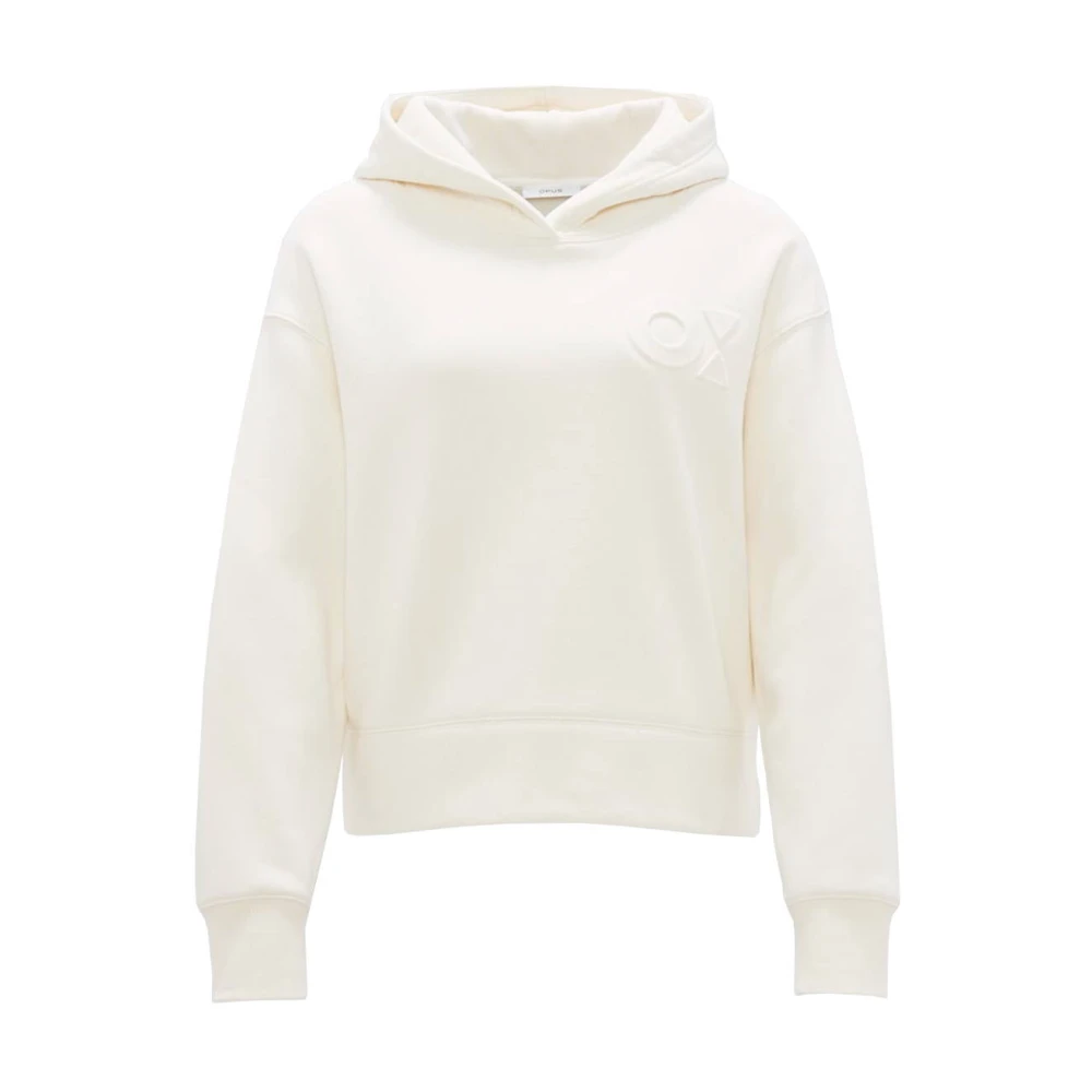 Opus Stijlvolle Sweatshirt met Gartox Beige Dames