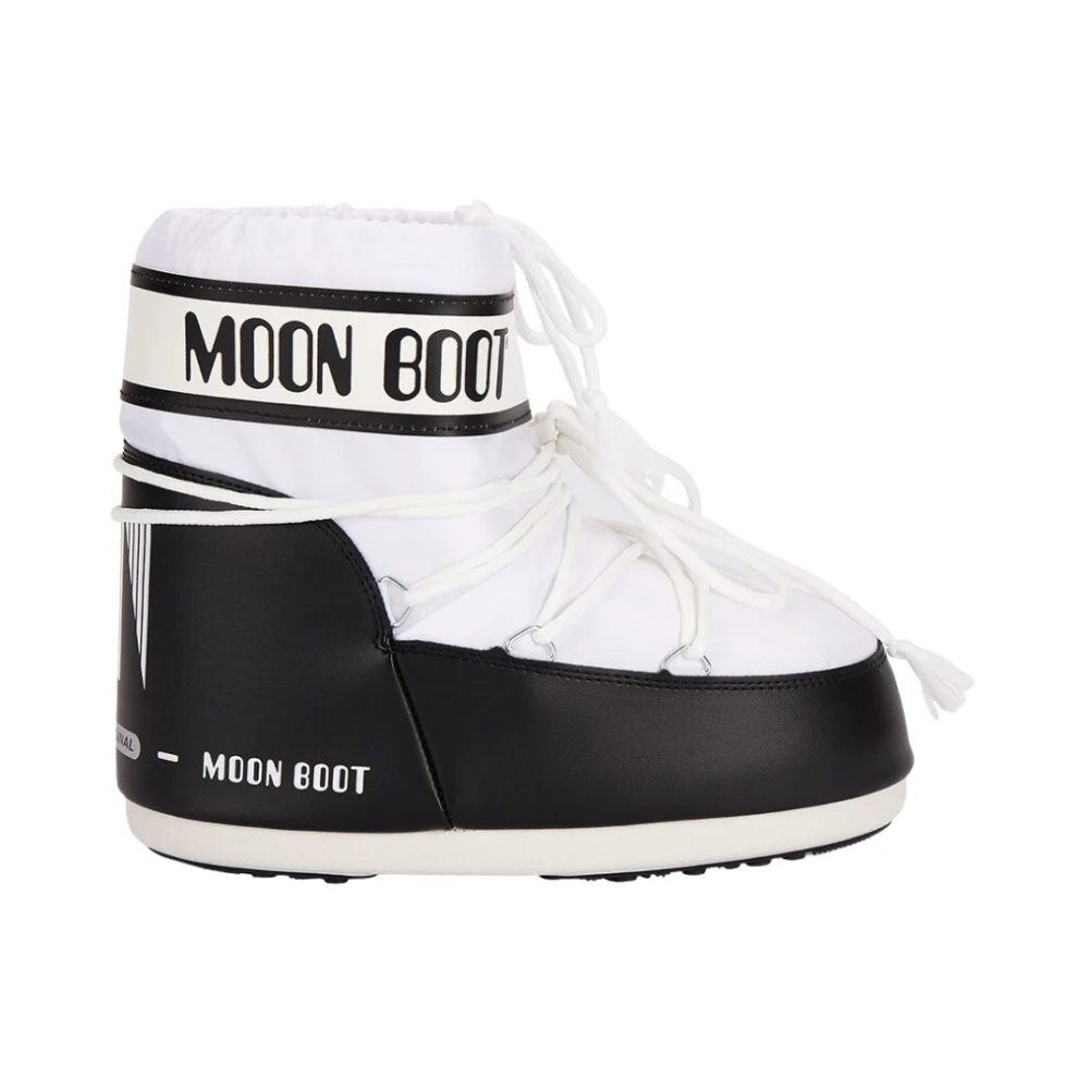 Moon Boot Women's White Winter Boots, 9 Uk, Icon Low Nylon Boots