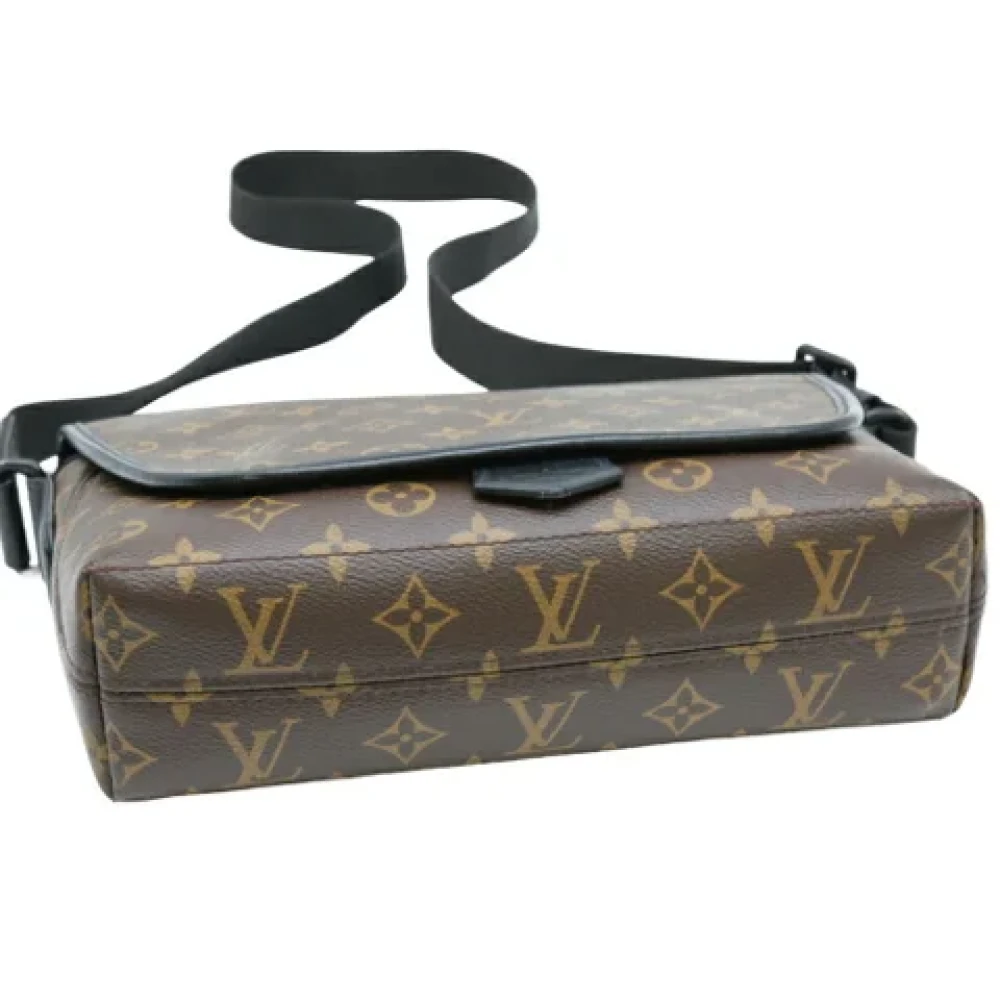 Louis Vuitton Vintage Pre-owned Fabric louis-vuitton-bags Brown Dames