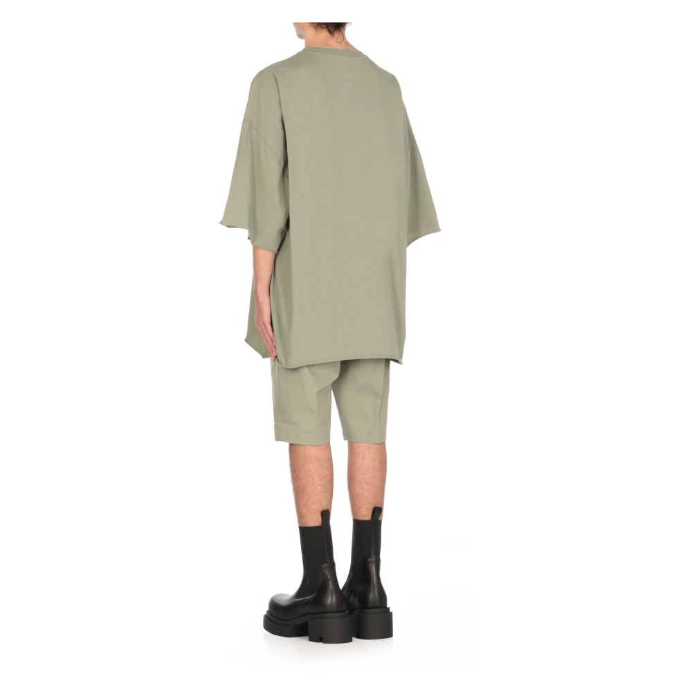 Rick Owens Tommy T-shirt Green Heren