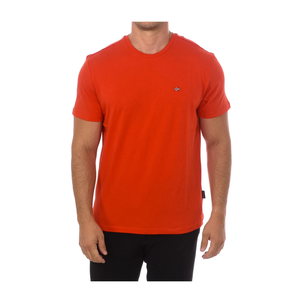 Napapijri - Tops > T-Shirts - Red - Napapijri - Modalova