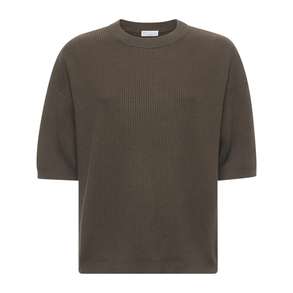 Knitwear > Round-neck Knitwear - - Brunello Cucinelli - Modalova