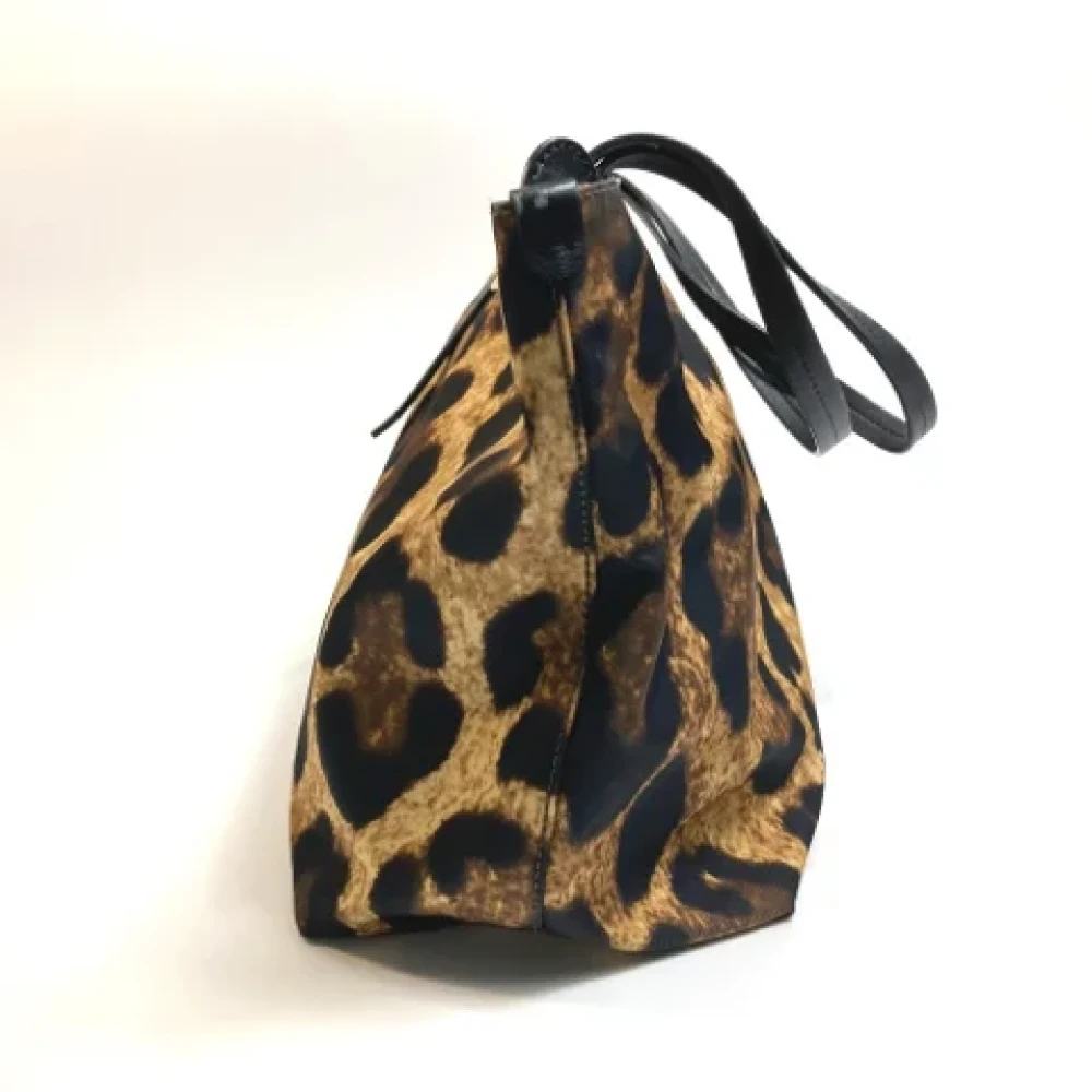 Salvatore Ferragamo Pre-owned Fabric shoulder-bags Brown Dames