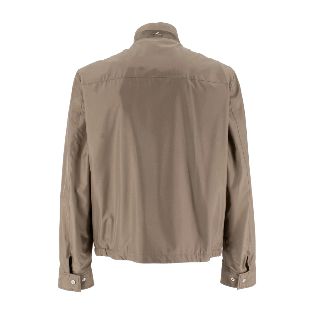 PAUL & SHARK Zijden Bomberjack Beige Heren