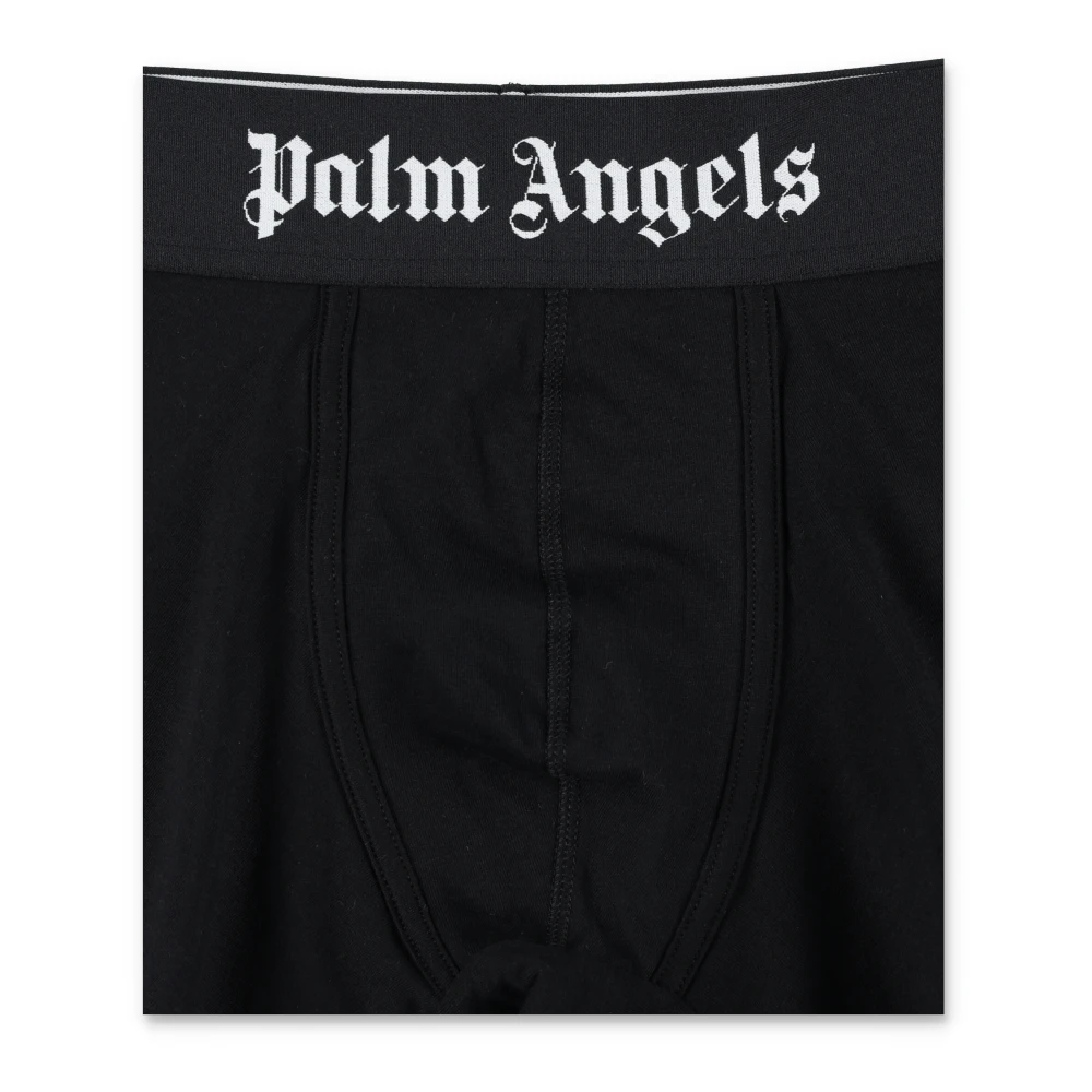 Palm Angels Zwarte Aw23 Heren Boxershorts Black Heren