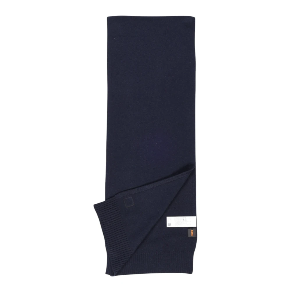 Hugo Boss Herfst Winter Heren Sjaals en Handschoenen Collectie Blue Heren