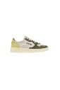 baskets-basses-en-daim-blanc-vert-lime