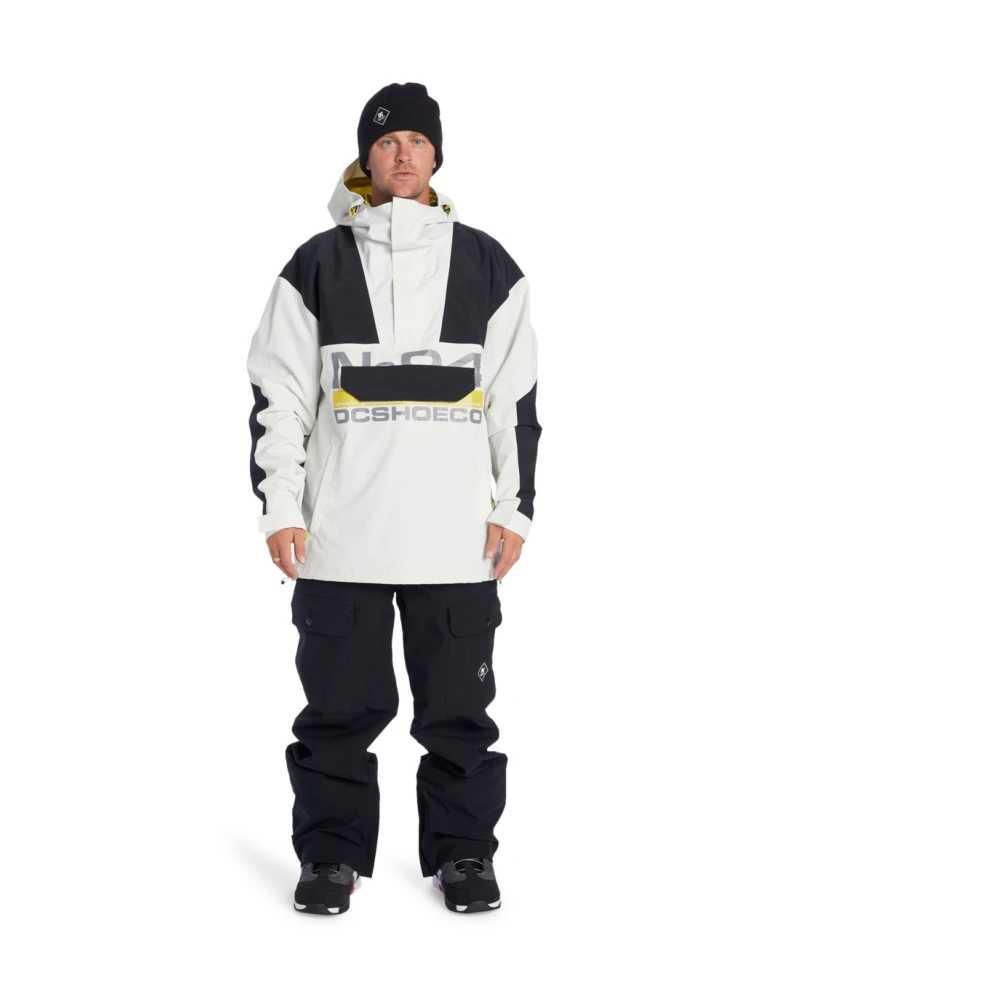 DC Shoes Witte jassen met Weather Defense-technologie White Heren