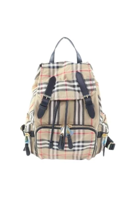 Pre-owned Nova Check Polyamide Backpack