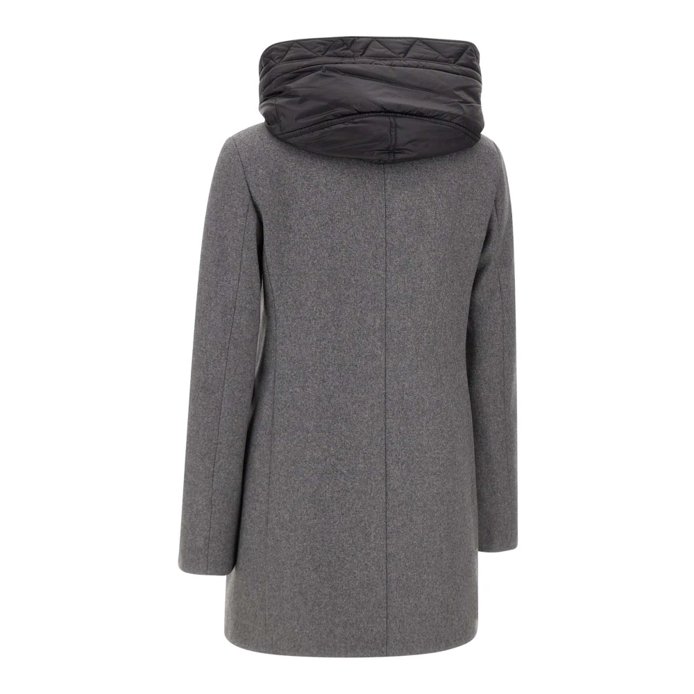 Fay Toggle Boat Dames Grijze Jas Gray Dames