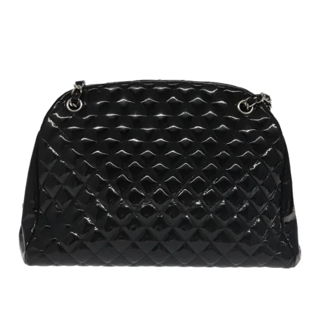Chanel Vintage Pre-owned Canvas chanel-bags Black Dames