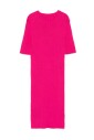fuchsia-knit-dress-for-girls