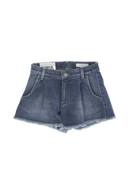 Shorts i jeans, fransade