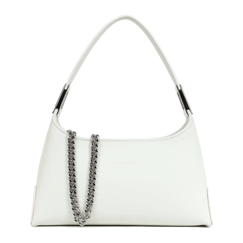 Lancaster White Suave Ace Small Zipped Handbag - Female - Shoulder Bags - One Size - Bags