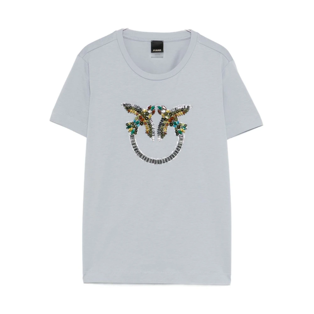 Pinko Women's Blue T-Shirts, M, T-Shirts And Polos