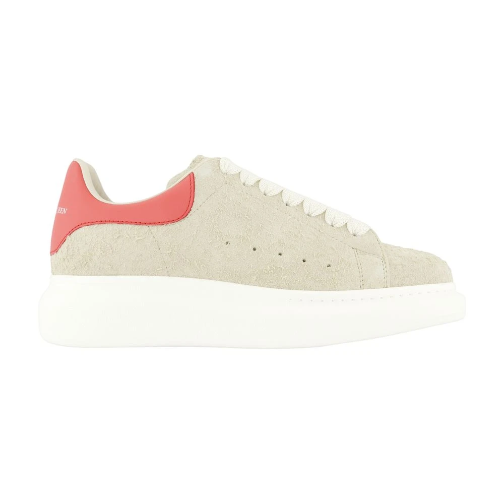 Alexander Mcqueen Women's Beige Oversized Trainers