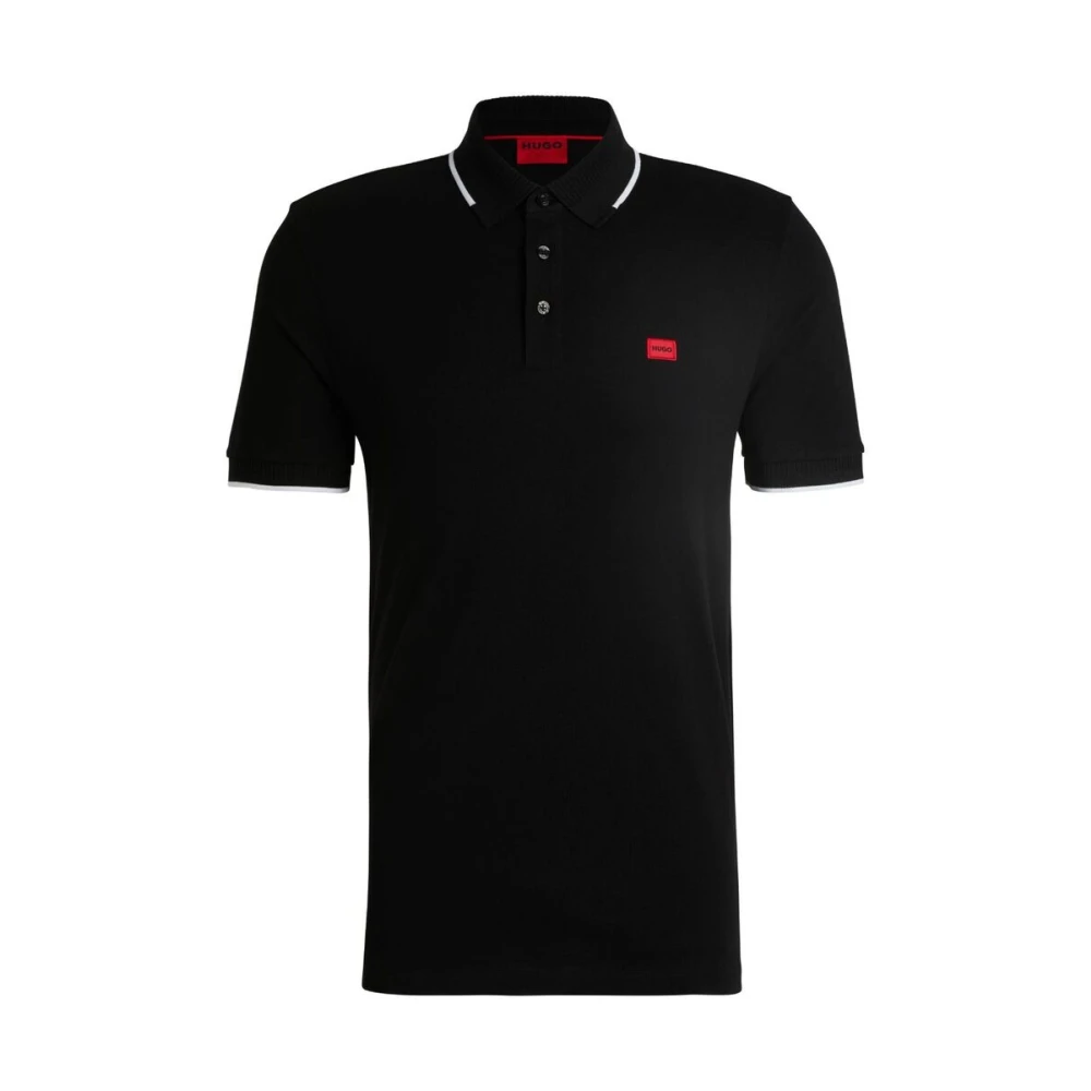 Hugo - Tops > Polo Shirts - Black - Hugo - Modalova