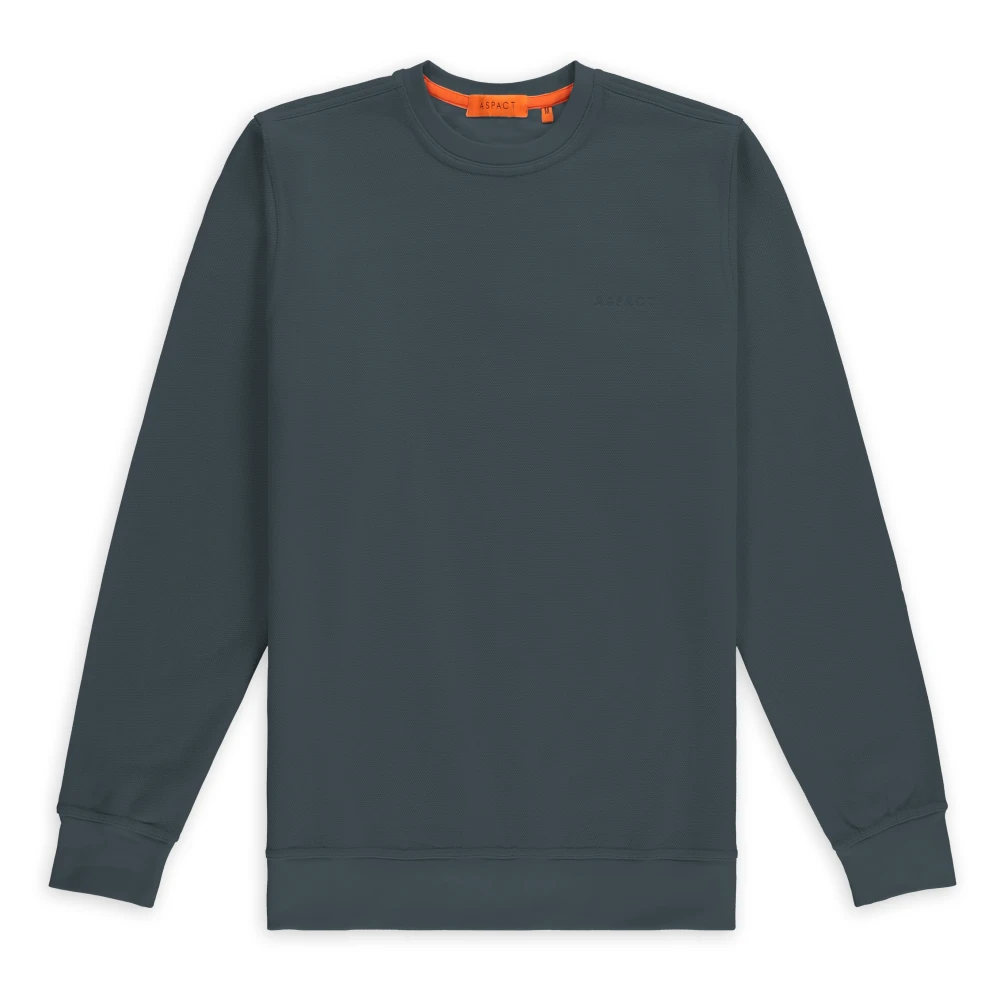 Aspact Wilson Sweater Gray Heren