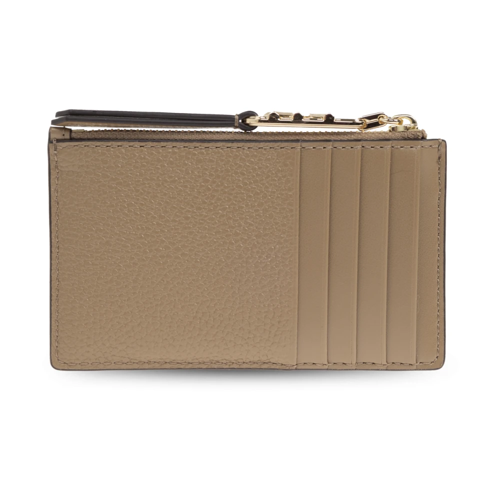 Michael Kors Card Case Empire Beige Dames