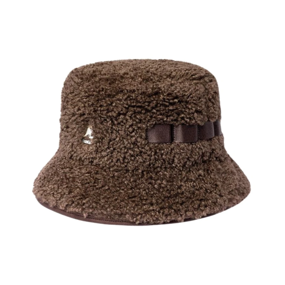 Kangol Bruine Shearling Emmerhoed Nut Brown Unisex