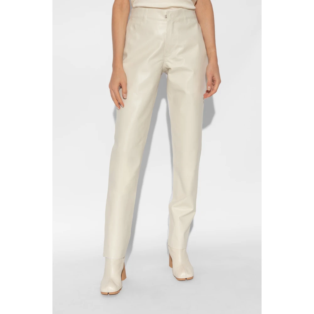 Marni Broek gemaakt van gecombineerde materialen Beige Dames