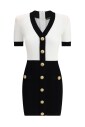robe-midi-a-motif-tresse