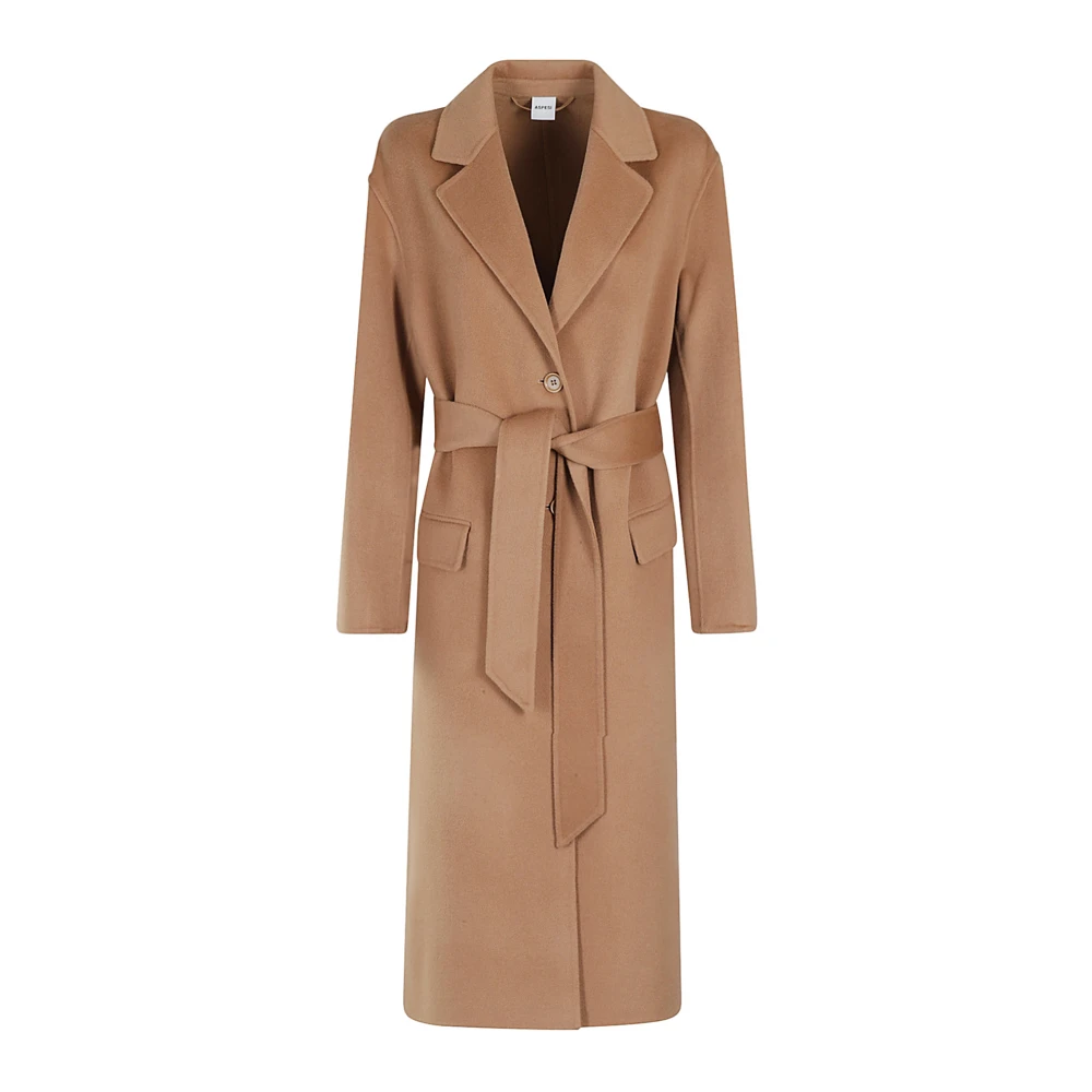 Coats > Belted Coats - - Aspesi - Modalova