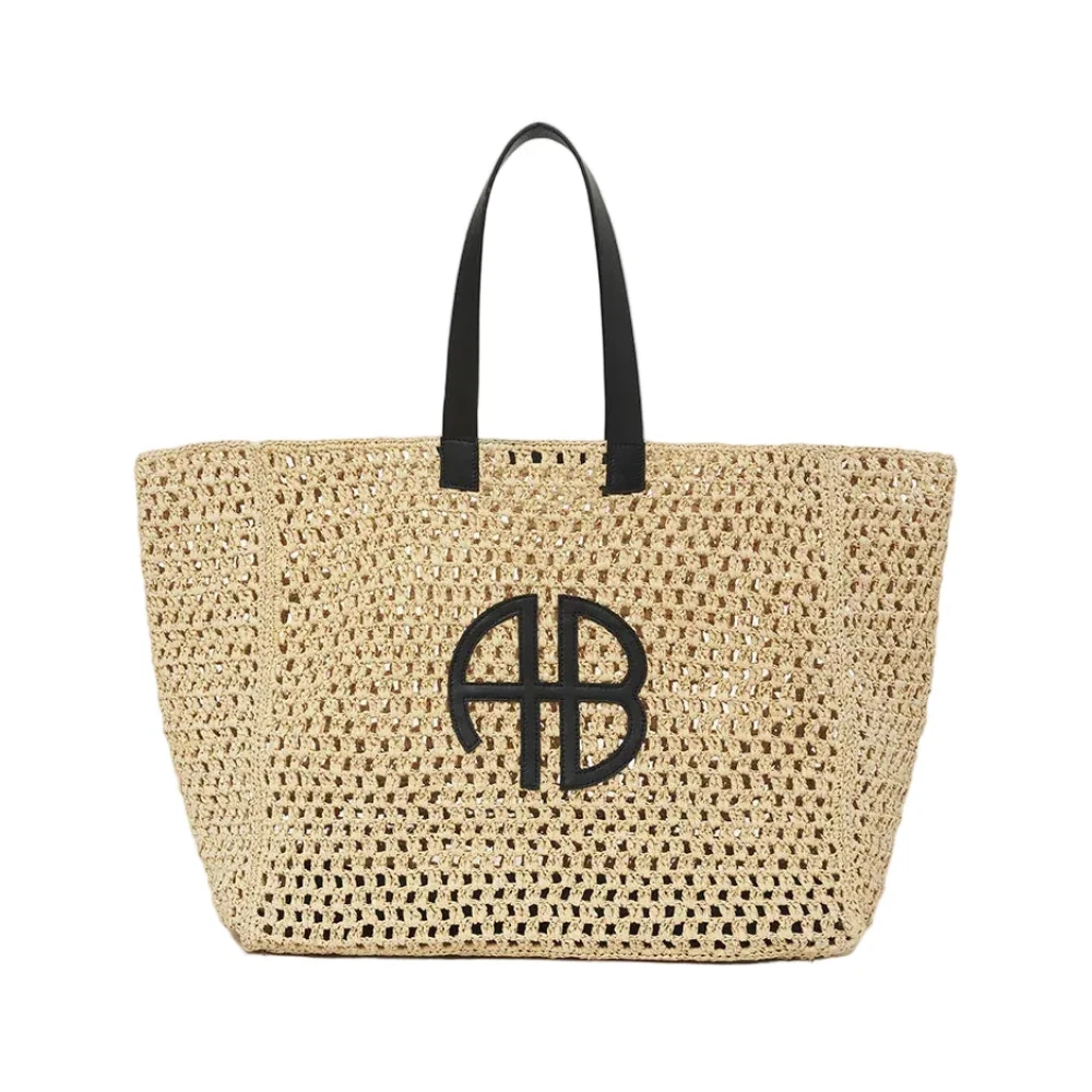 Anine Bing Women's Beige Rio Tote - Shopping Bags - One Size - Bags