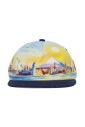 natuurlijke-platte-klep-snapback-pet