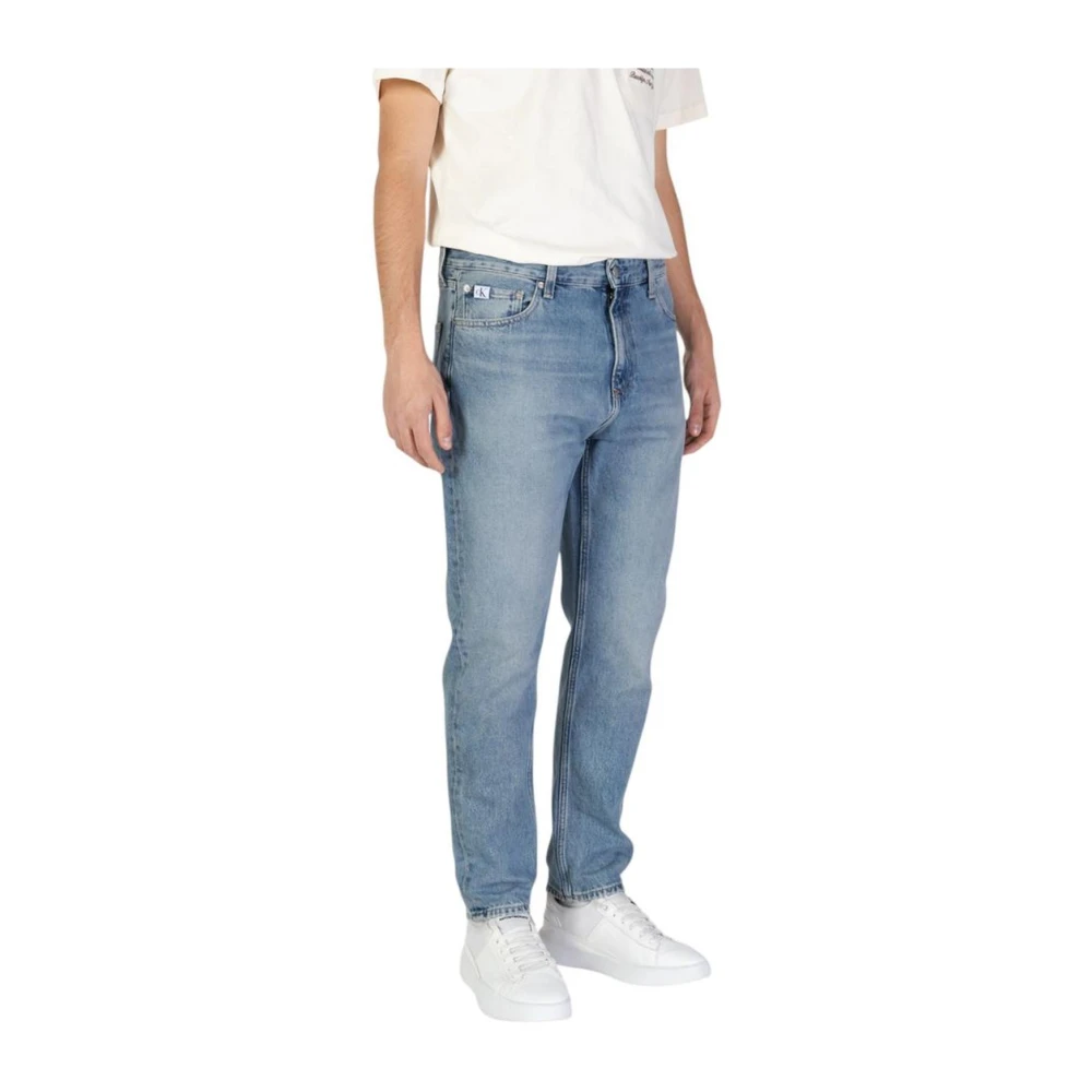 Calvin Klein Jeans Katoenmix Jeans & Broeken Blue Heren