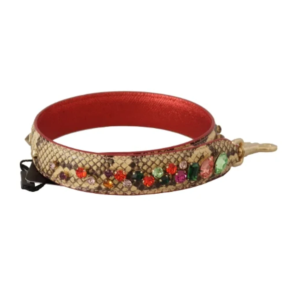 Dolce & Gabbana Pre-owned Leather home-office Multicolor Dames