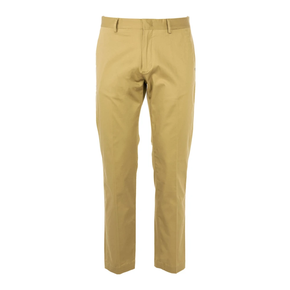 Liu Jo Reguliere Chino Broek Oslo Stijl Beige Heren