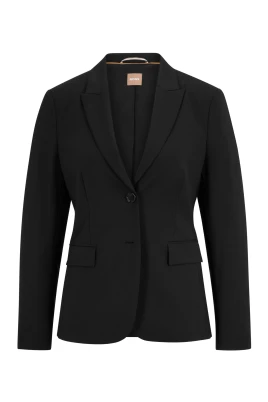 Solid Vävd Damblazer