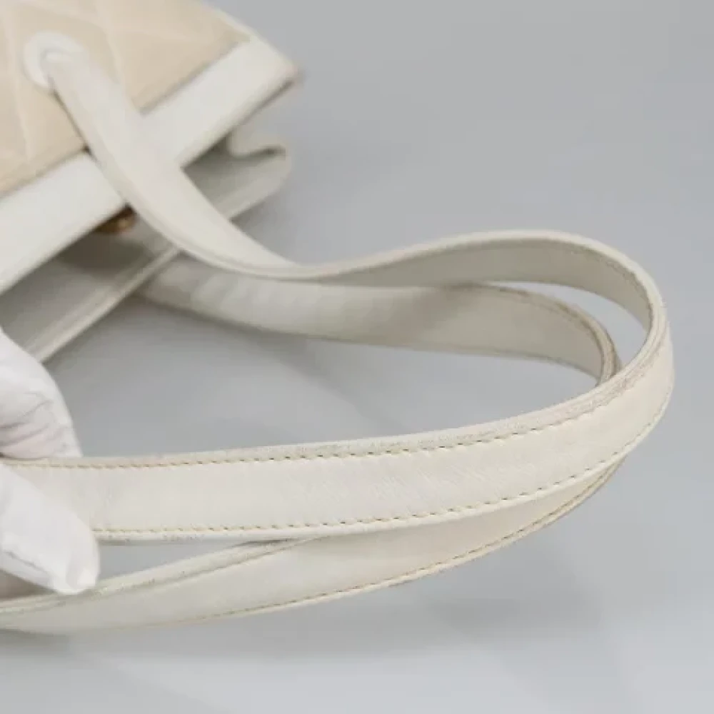 Chanel Vintage Pre-owned Canvas totes Yellow Dames