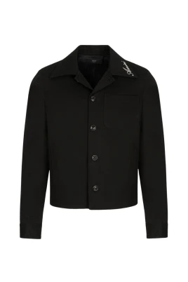 Script Collar Jacket