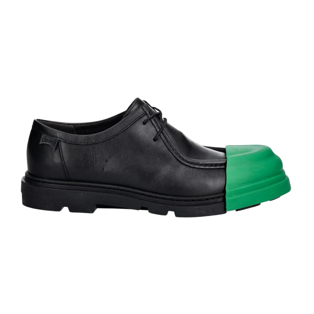 Camper Men's Noir Lace-Up Sneakers Beetle - Image 2