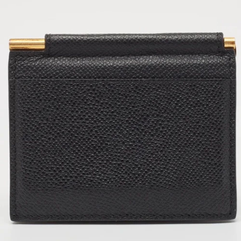 Tom Ford Pre-owned Leather wallets Black Dames