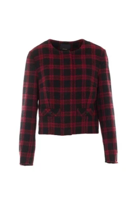 Geum Cropped Tweedjacka