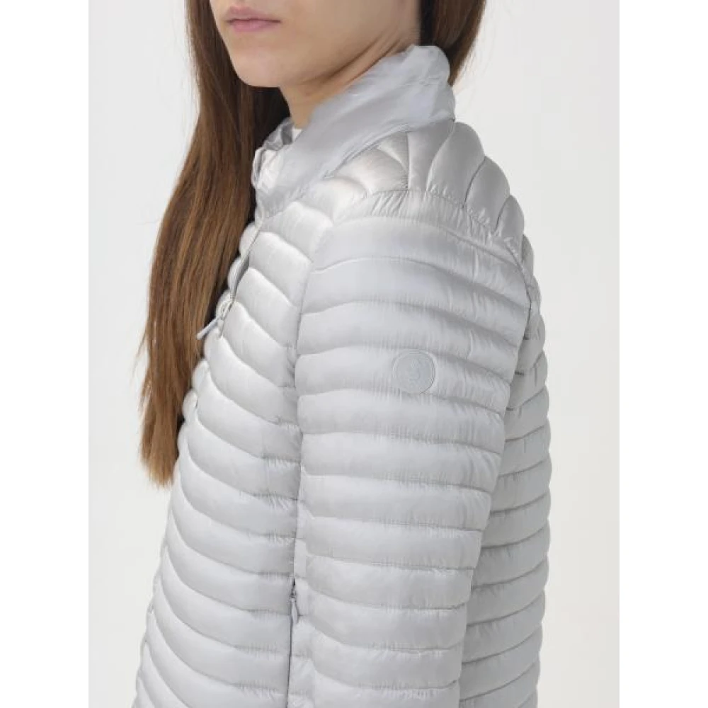Save The Duck Light Jackets Gray Dames