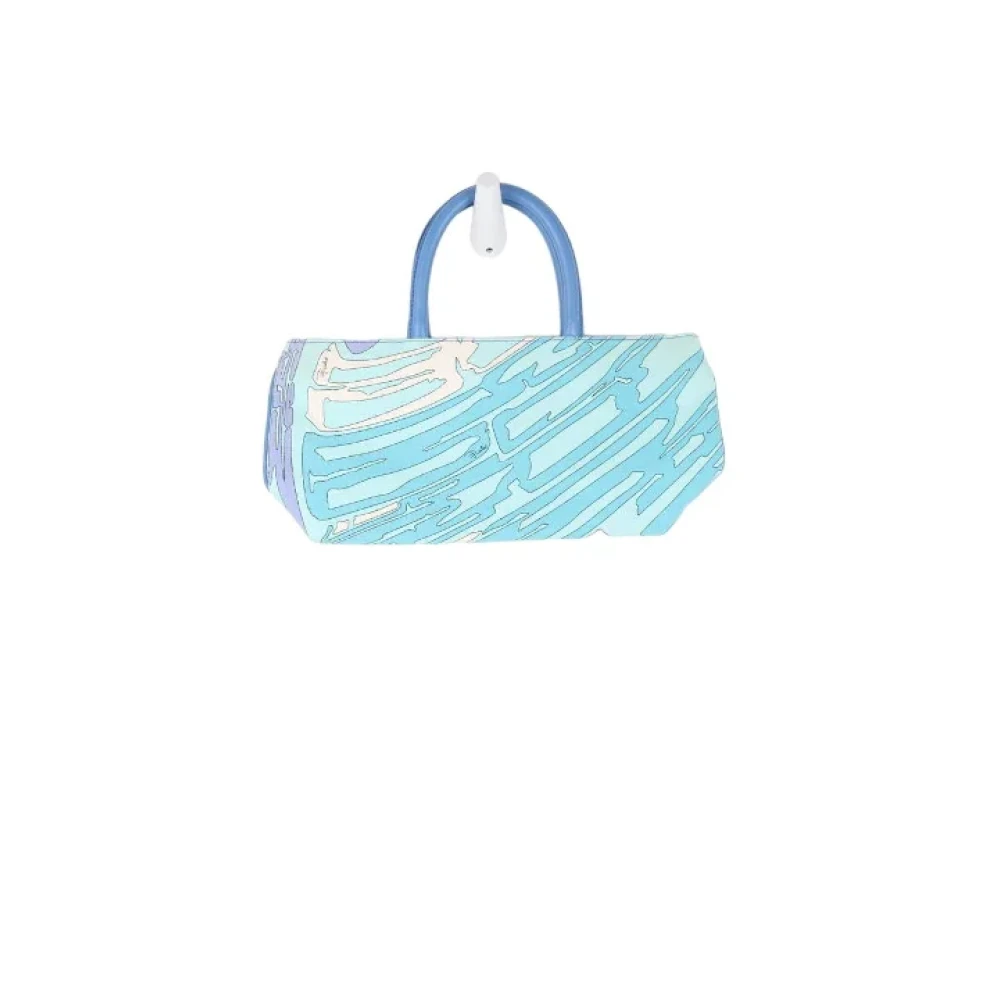 Emilio Pucci Pre-owned Fabric handbags Blue Dames