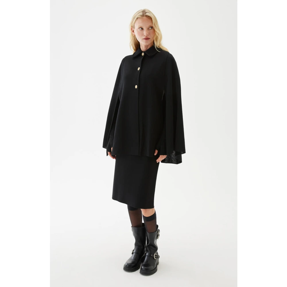 Busnel Minou Cape Black Dames