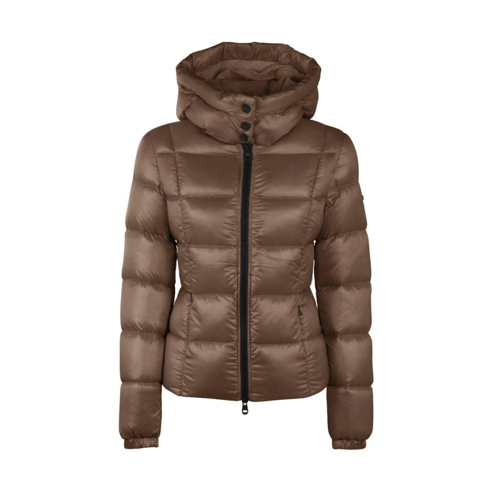 RefrigiWear Bronzen Ritsjas met Veren Vulling Brown Dames