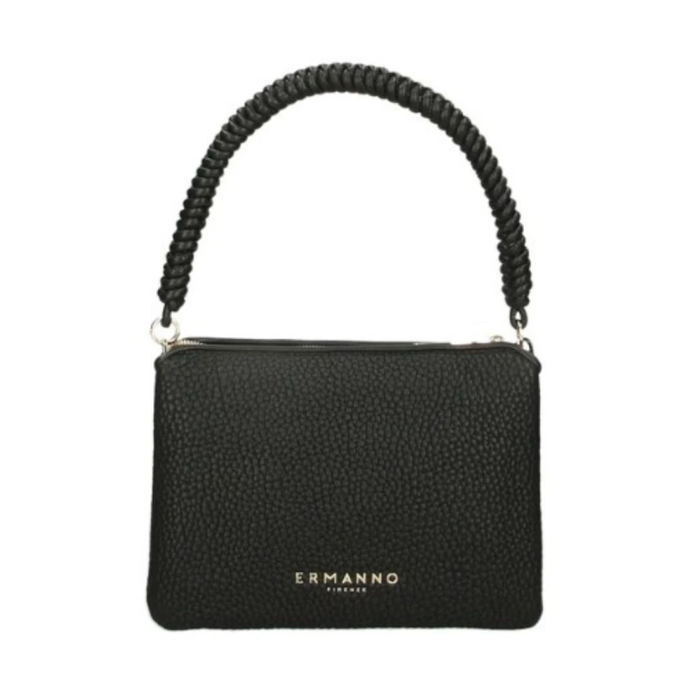 Ermanno Scervino Zachte Crossbody Tas voor Vrouwen Black Dames